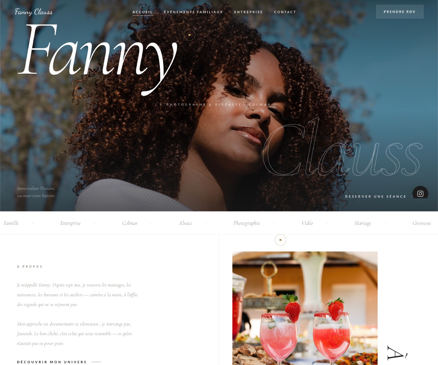 Fanny Clauss — Site bientôt disponible